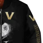 vanderbilt commodores edgy mask black bomber jacket best selling