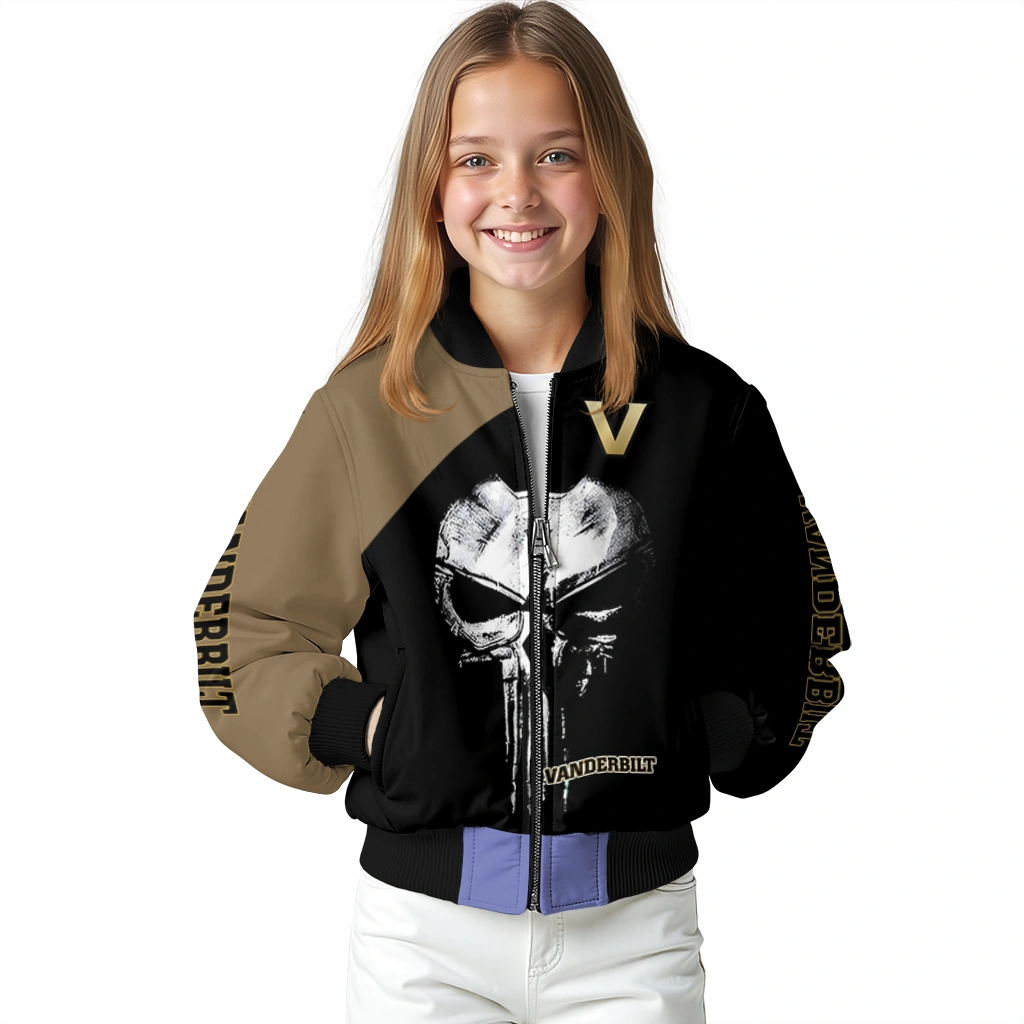 vanderbilt commodores edgy mask black bomber jacket top rated vanderbilt commodores edgy mask black bomber jacket top rated