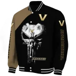 vanderbilt commodores edgy mask black varsity jacket best selling