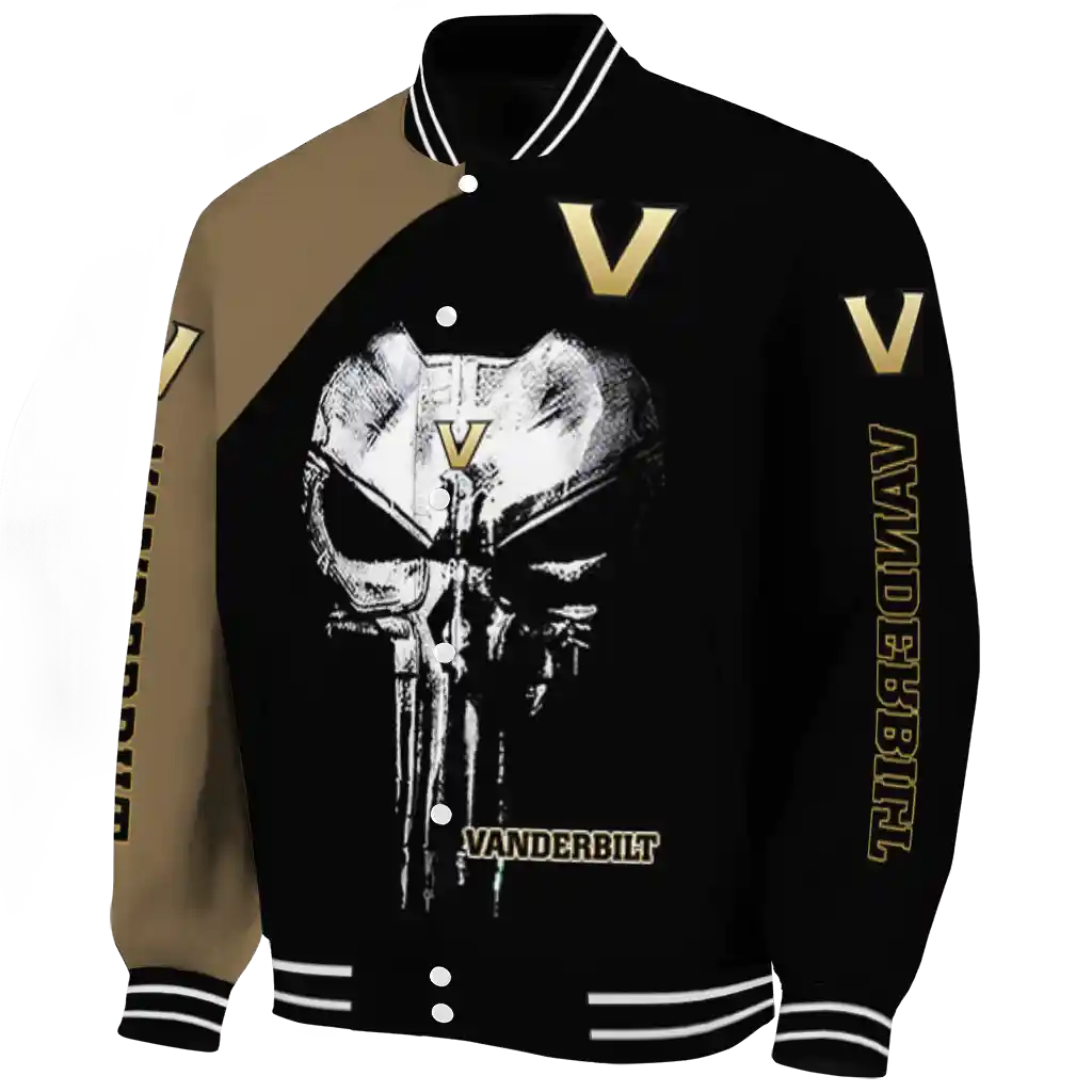 vanderbilt commodores edgy mask black varsity jacket best selling vanderbilt commodores edgy mask black varsity jacket best selling
