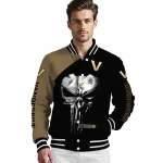vanderbilt commodores edgy mask black varsity jacket best selling