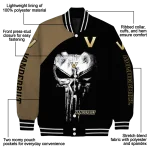 vanderbilt commodores edgy mask black varsity jacket best selling