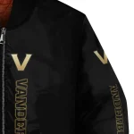 vanderbilt commodores intricate skull black bomber jacket best selling