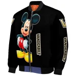 vanderbilt commodores mickey mouse black bomber jacket best selling