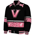 vanderbilt commodores pink ribbon black pink varsity jacket best selling
