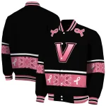 vanderbilt commodores pink ribbon black pink varsity jacket best selling