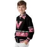 vanderbilt commodores pink ribbon black pink varsity jacket best selling