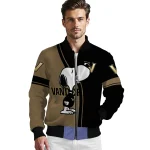 vanderbilt commodores snoopy attitude black bomber jacket best selling