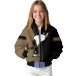 vanderbilt commodores snoopy attitude black bomber jacket best selling