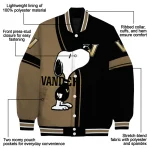 vanderbilt commodores snoopy attitude black varsity jacket best selling
