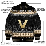 vanderbilt commodores snowy pines black varsity jacket best selling