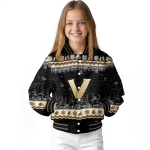 vanderbilt commodores snowy pines black varsity jacket best selling
