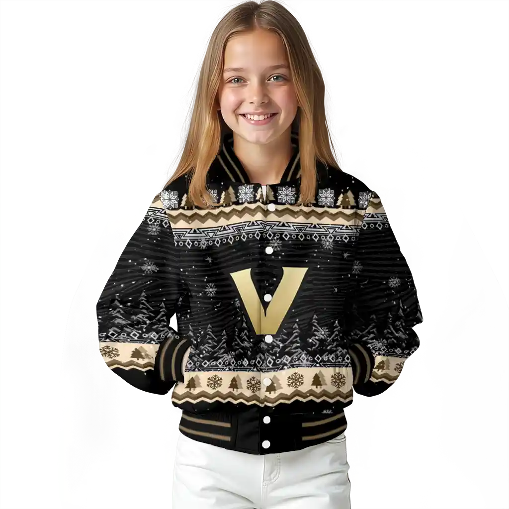 vanderbilt commodores snowy pines black varsity jacket top rated vanderbilt commodores snowy pines black varsity jacket top rated