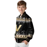 vanderbilt commodores snowy pines black varsity jacket best selling