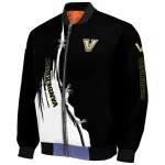 vanderbilt commodores torn texture print black bomber jacket best selling