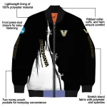 vanderbilt commodores torn texture print black bomber jacket best selling