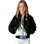vanderbilt commodores torn texture print black bomber jacket best selling
