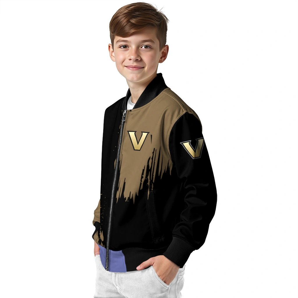 vanderbilt commodores urban mark black bomber jacket trendy vanderbilt commodores urban mark black bomber jacket trendy