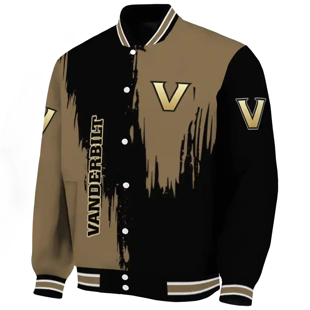 vanderbilt commodores urban mark black varsity jacket best selling vanderbilt commodores urban mark black varsity jacket best selling