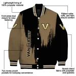 vanderbilt commodores urban mark black varsity jacket best selling
