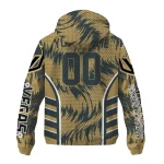 vegas golden knights dynamic heat wave tan windbreaker jacket best selling