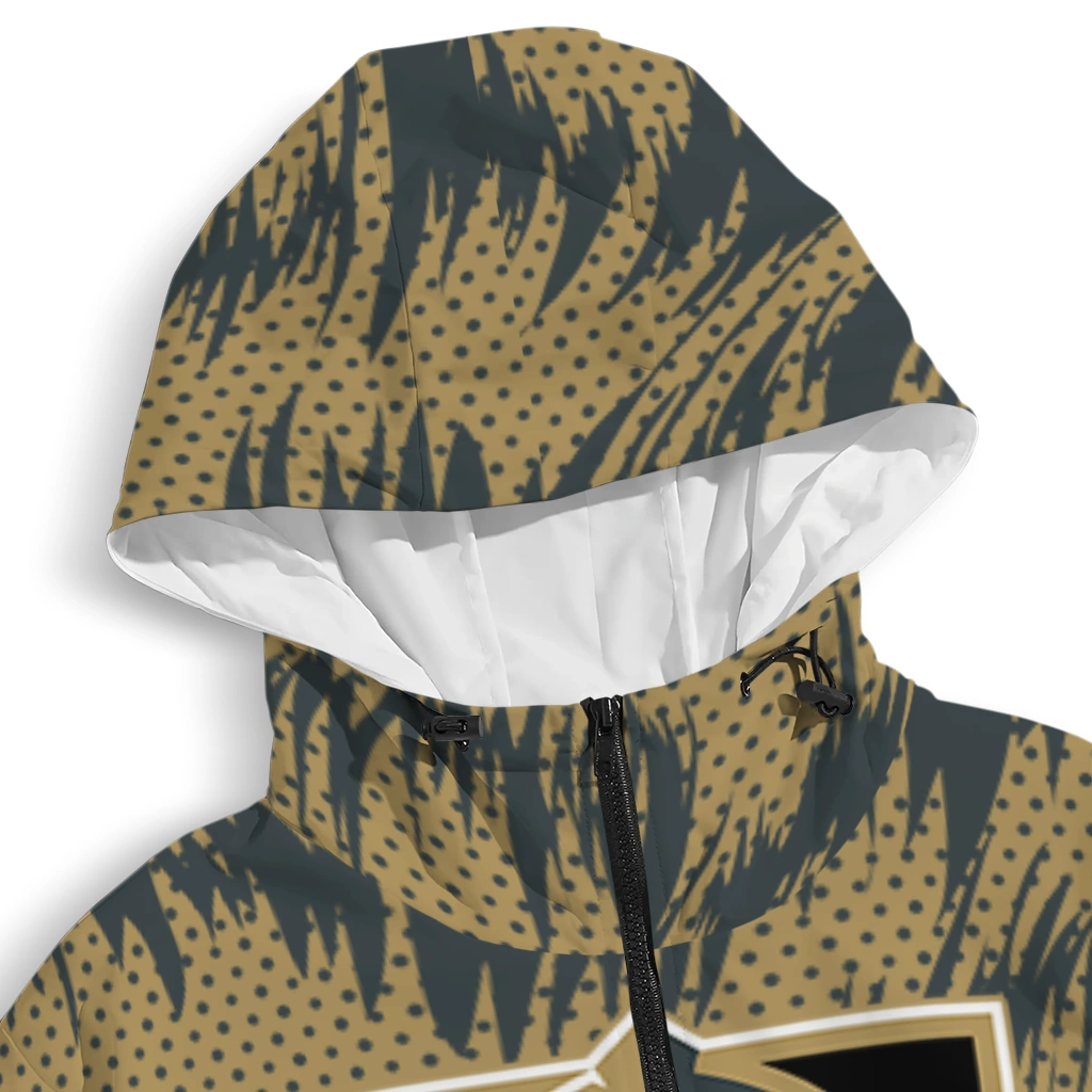 vegas golden knights dynamic heat wave tan windbreaker jacket premium grade vegas golden knights dynamic heat wave tan windbreaker jacket premium grade