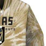 vegas golden knights dynamic rings tan varsity jacket best selling
