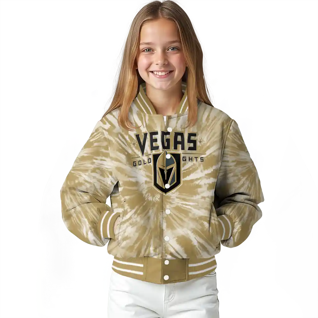 vegas golden knights dynamic rings tan varsity jacket top rated vegas golden knights dynamic rings tan varsity jacket top rated