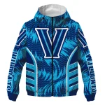 villanova wildcats dynamic heat wave navy windbreaker jacket best selling