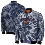 virginia cavaliers dynamic rings blue bomber jacket best selling