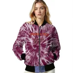 virginia tech hokies dynamic rings maroon bomber jacket best selling