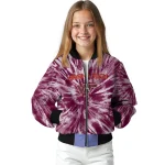 virginia tech hokies dynamic rings maroon bomber jacket best selling
