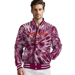 virginia tech hokies dynamic rings maroon varsity jacket best selling