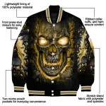 wake forest demon deacons inferno skull gold black varsity jacket best selling