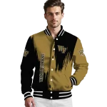 wake forest demon deacons urban mark gold varsity jacket best selling