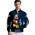 washington capitals mickey mouse blue bomber jacket best selling