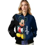 washington capitals mickey mouse blue bomber jacket best selling