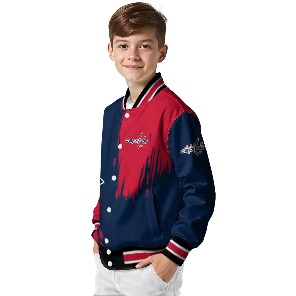 washington capitals urban mark blue varsity jacket trendy washington capitals urban mark blue varsity jacket trendy