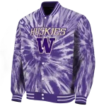 washington huskies dynamic rings purple varsity jacket best selling