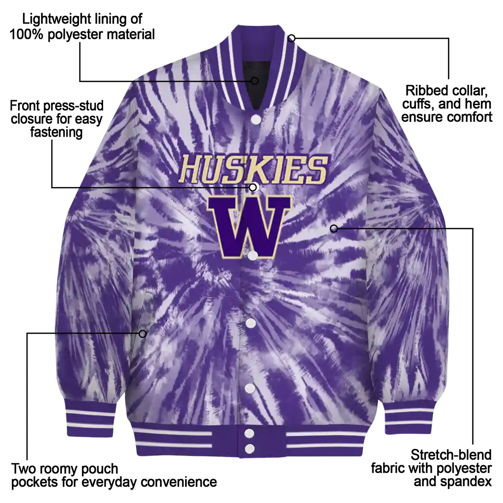 washington huskies dynamic rings purple varsity jacket new arrival washington huskies dynamic rings purple varsity jacket new arrival