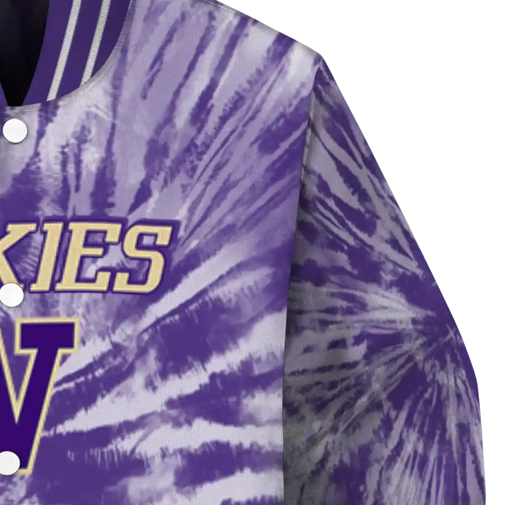 washington huskies dynamic rings purple varsity jacket premium grade washington huskies dynamic rings purple varsity jacket premium grade