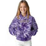 washington huskies dynamic rings purple varsity jacket best selling