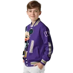 washington huskies mickey mouse purple varsity jacket best selling