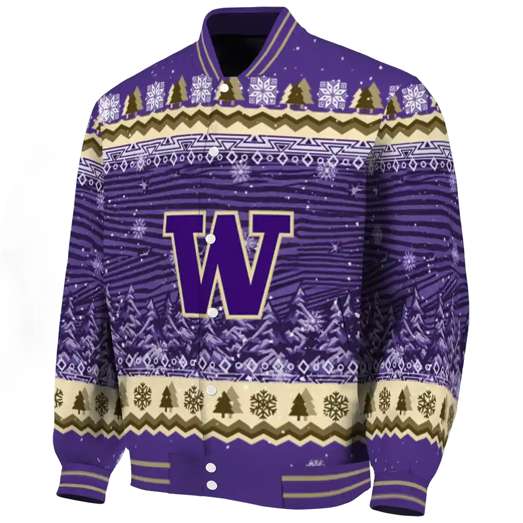 washington huskies snowy pines purple varsity jacket best selling washington huskies snowy pines purple varsity jacket best selling