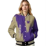 washington huskies urban mark purple varsity jacket best selling