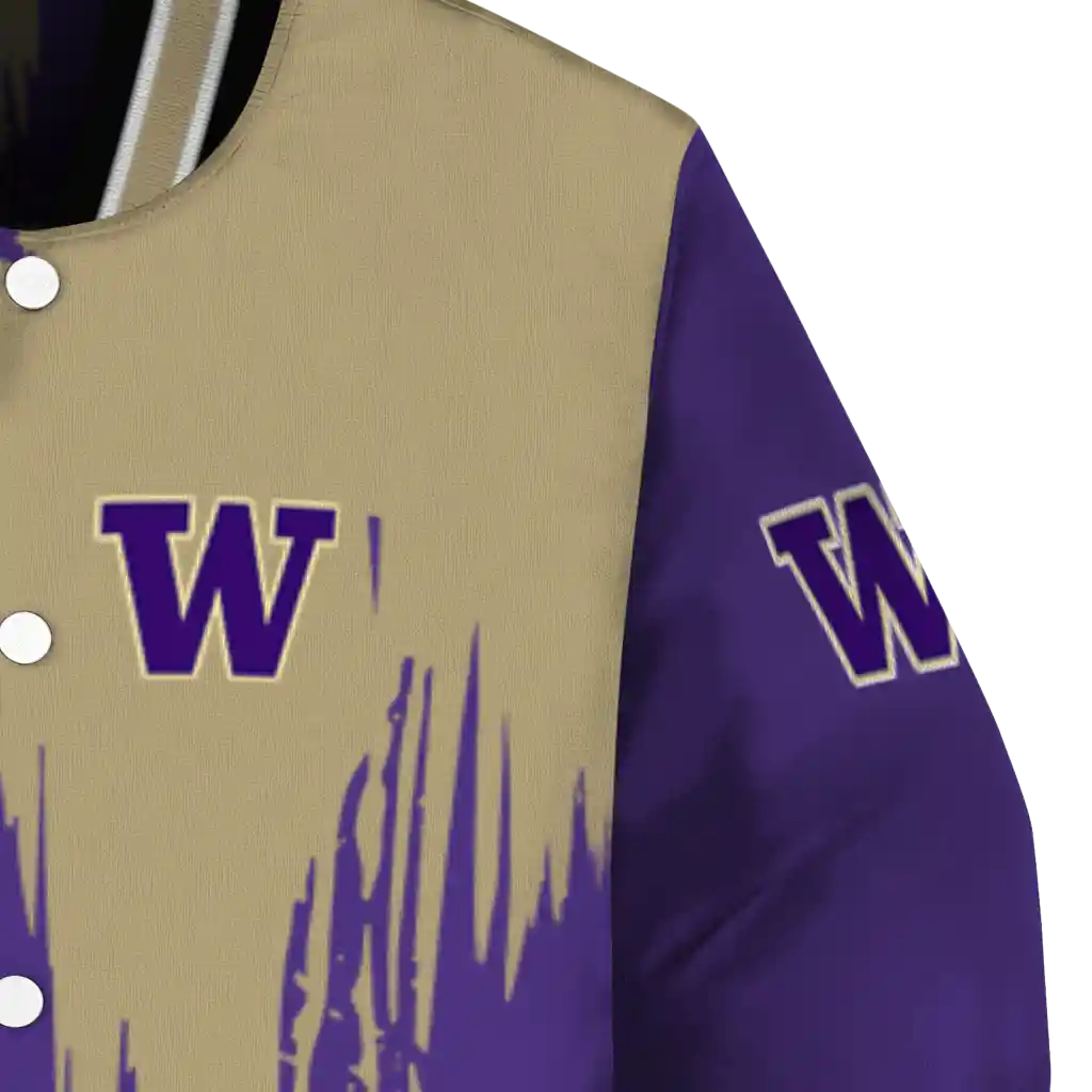 washington huskies urban mark purple varsity jacket premium grade washington huskies urban mark purple varsity jacket premium grade