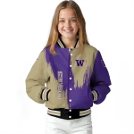 washington huskies urban mark purple varsity jacket best selling