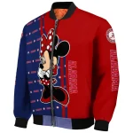 washington nationals minnie mouse red bomber jacket best selling