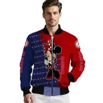 washington nationals minnie mouse red bomber jacket best selling