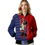 washington nationals minnie mouse red bomber jacket best selling